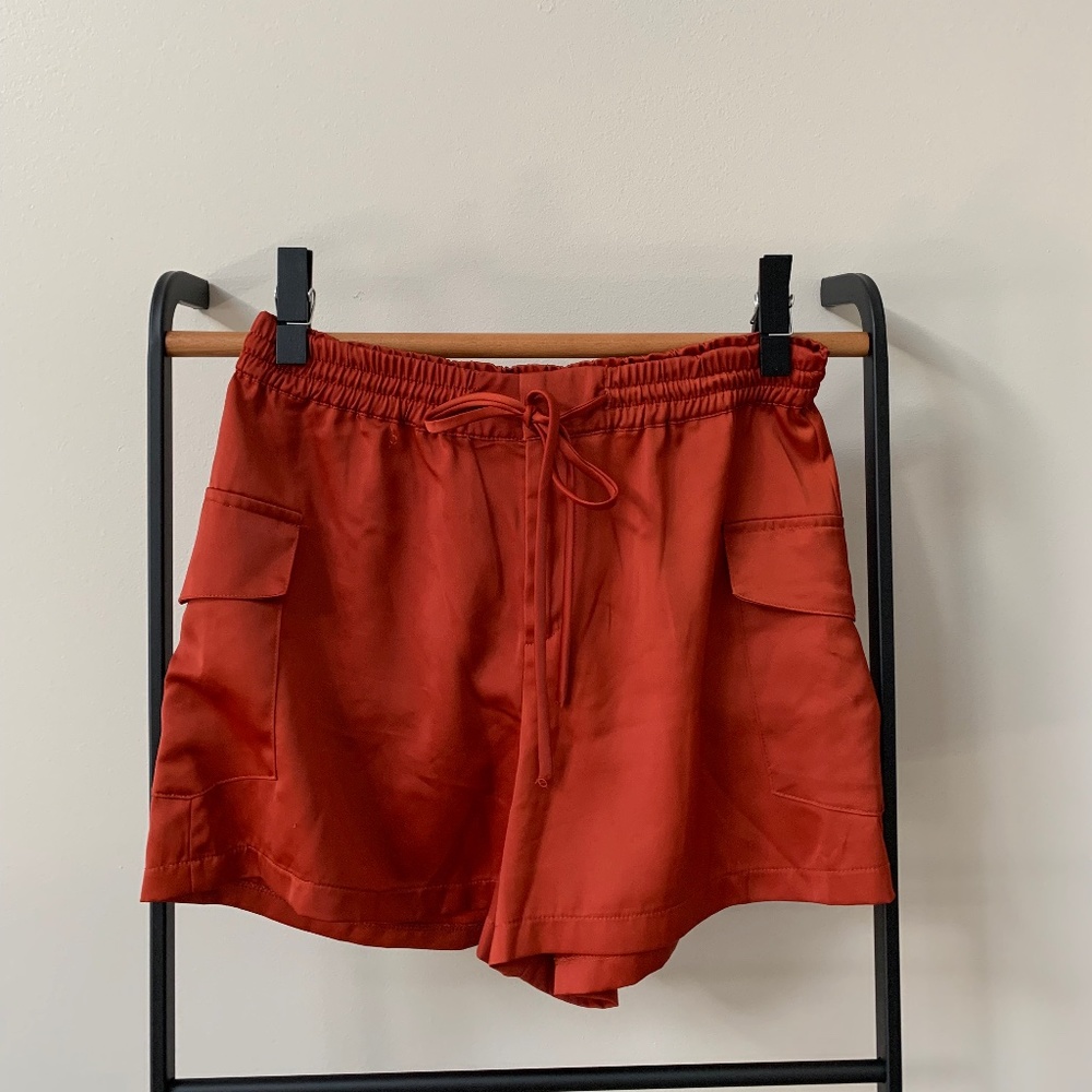 Zara Satin Shorts